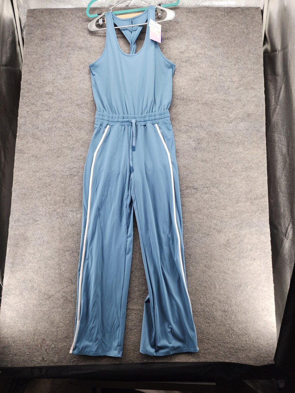 Joy Lab Jumpsuit Womens Small Sleeveless Blue